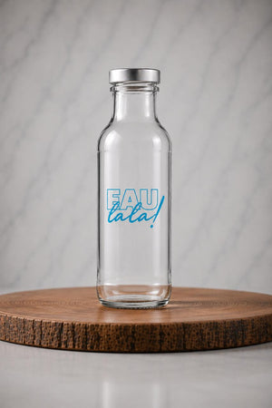 BOUTEILLE VERRE DEGUSTATION 785ml EAU la la!